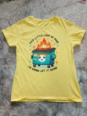 Yellow Graphic Tee